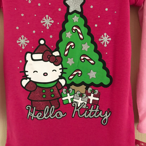 Sanrio Shirts & Tops Hello Kitty Christmas Tree Holiday Top Girl